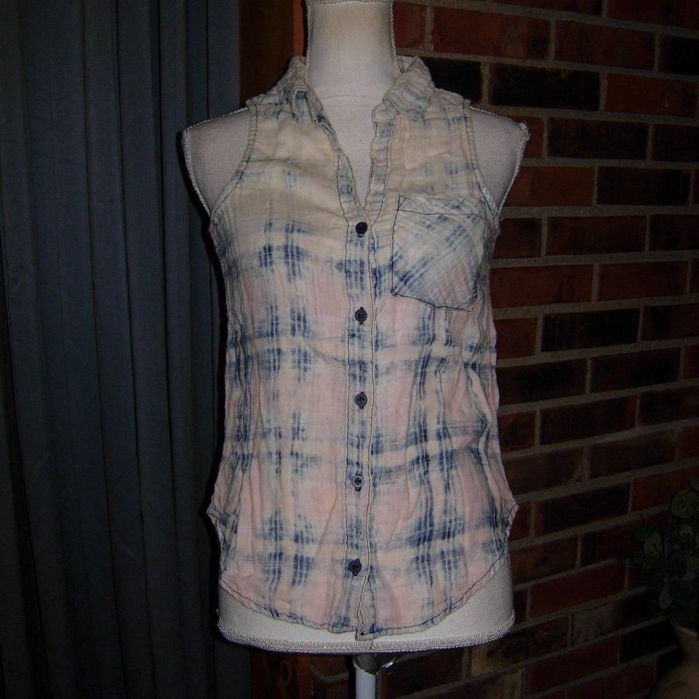 Dylan Gauze Sleeveless Top XS